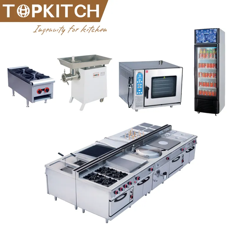 Topkitch Design and Supplying Modern Kitchen Equipment for Restaurant and Hotel