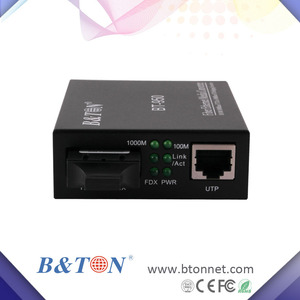 BT-950SM-25双光纤媒体转换器1310nm 25千米SC光纤转换器