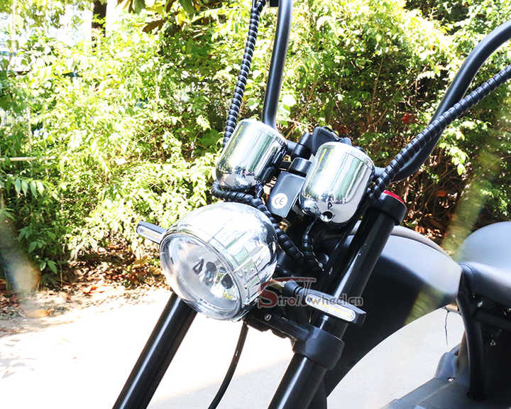 EEC skuter listrik sepeda motor listrik, skuter listrik lipat mini 2 roda 1000w kuat dewasa