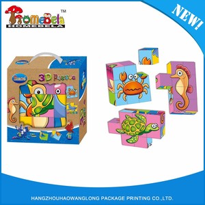 2016 Sản Phẩm Mới <span class=keywords><strong>Alibaba</strong></span> Trẻ Em Bán Buôn Tùy Chỉnh Đồ Chơi Câu Đố, <span class=keywords><strong>Cube</strong></span> Puzzle - Product Image 2