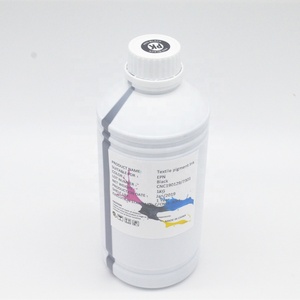 DTG数码t恤印花油墨胶印纺织品打印机油墨DTG油墨Epn Surecolor F2000 7880 9880平板打印机