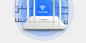 Wireless <strong>Wi</strong>-<strong>Fi</strong> Router Ac 1200Mbps High Speed Dual Band <strong>5GHZ</strong> / 2.4GHZ Long Range Smart Wifi Box with 4 External Antennas 802.11AC - Product Image 4