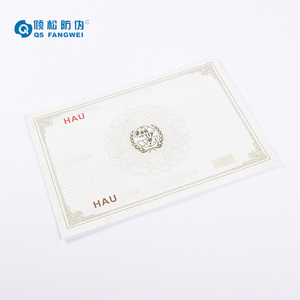 Low Cost Custom Certificate Hersteller
