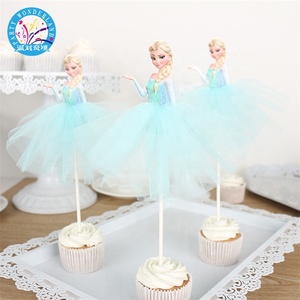 Công Chúa Theme Sản Phẩm Mới Sinh Nhật Trang Trí Tiệc Cung Cấp Bánh Cưới Topper - Product Image 1