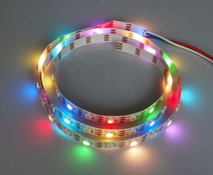 Sihirli renk WS2811 DC5V IC SPI ile LED şerit her LED adresli kontrolörleri DC5V yüksek kaliteli üretim RGB dijital dim - Product Image 2