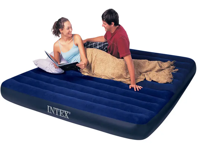 Ntex-colchón de aire inflable de 68757 D, cama de aire de diseño con bomba integrada
