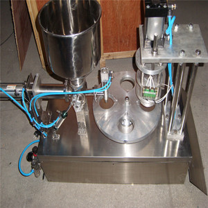 <span class=keywords><strong>KIS</strong></span>-<span class=keywords><strong>400</strong></span> küçük yarı otomatik döner fincan dolum ve mühürleme makinesi
