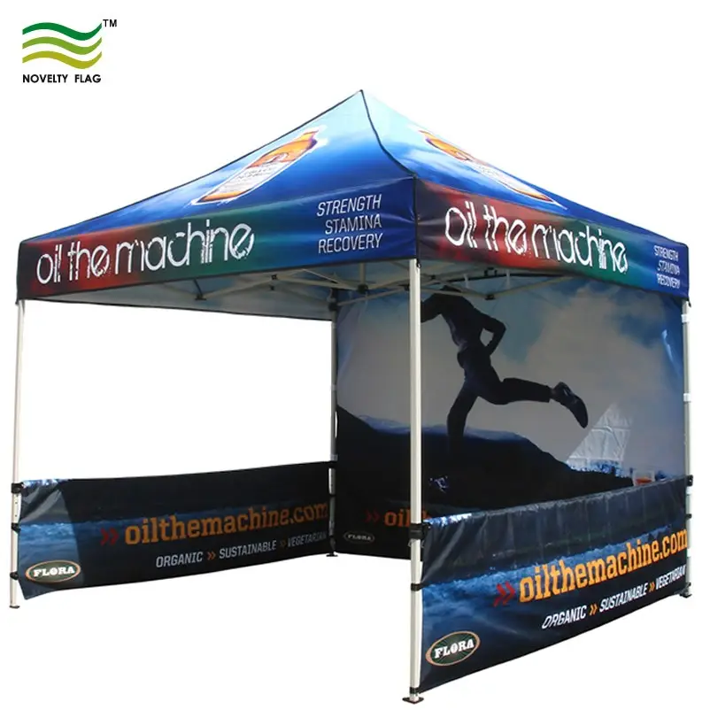 10 x10ft 10 x15ft 10x20 pubblicità stampa personalizzata Gazebo tenda a baldacchino Pop-Up Heavy Duty