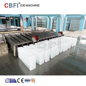 100 toneladas industrial freon bloco gelo máquina, bloco de gelo fabricante de gelo