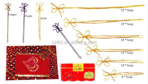 Personalizada elástica arco embalaje del REGALO/de regalo arco con lazo elástico/estiramiento arco para embalaje - Product Image 4