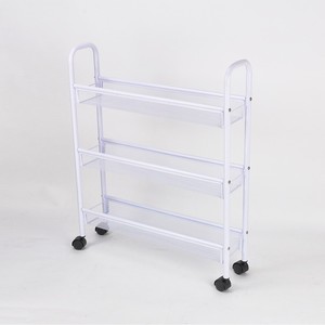 New Launch White Coating Small <strong>Trolley</strong> With Three Basket