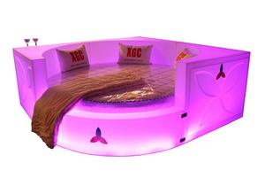 LED aydınlatmalı led yatak tasarım mobilya - Product Image 5
