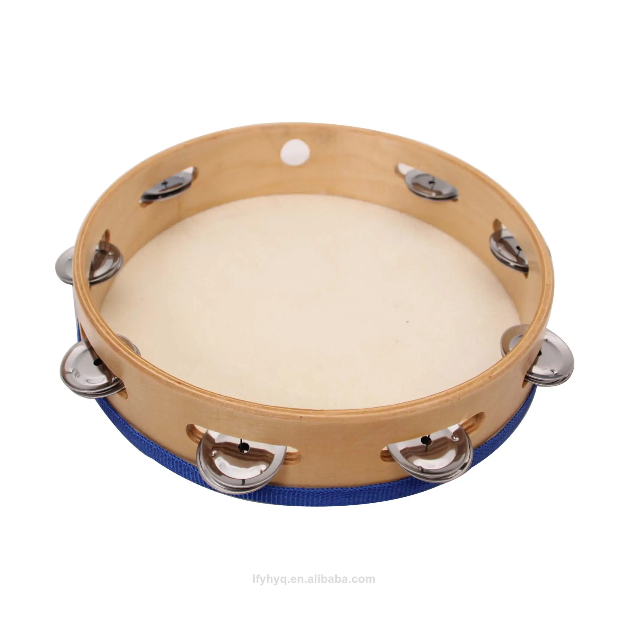 Giáo Dục Đồ Chơi Nhạc Cụ Bộ Gõ Gỗ Tambourine Cho Bán