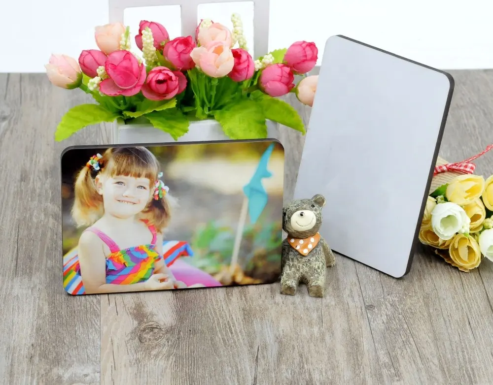 Haupt dekoration Sublimation MDF Holz Foto rahmen unger ahmte Foto tafel