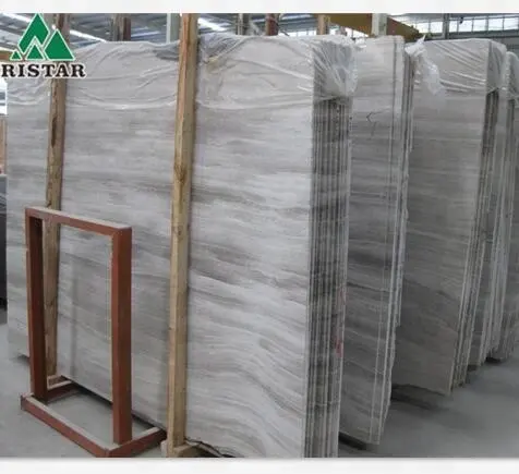 Cheap White Wooden vein marble,white wood vein marble tiles and slabs
