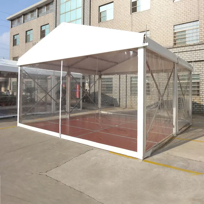 5x10 Meter Telaio In Alluminio Tenda di Nozze con Pareti Laterali Trasparente Da Sposa Noleggio Forniture