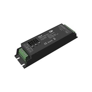 Skydance D4-P DMX512 & RDM Decoder iron shell controller a 4 canali CV RGB/RGBW PWM DMX dimmer terminale verde porte di segnale DMX - Product Image 4