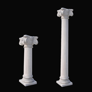 ตกแต่งกรีกหรือโรมันสไตล์พลาสติกไฟเบอร์กลาสหรือหินอ่อนคอลัมน์เสา - Product Image 2