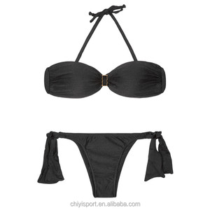 Fancy Strandkleding Sexi Sexi Meisje Bikini Foto Nieuw Ontwerp Xxxx Sexy Meisje Bikini Halter Bandeau Bikini - Product Image 1