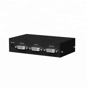 1080P Hdtv 1X2 <strong>2</strong> Port Dvi Video <strong>Splitter</strong> <strong>1</strong> in <strong>2</strong> Out