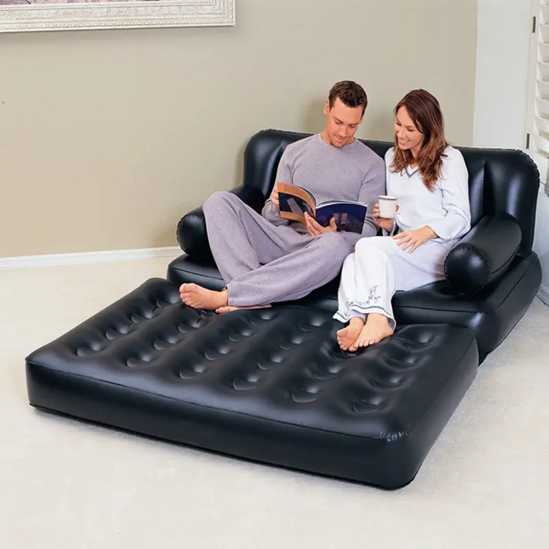 Estway-sofá cama inflable 5 en 1, silla reclinable multifunción para el hogar