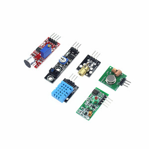Raspberry Pi Kit di sensori 3/2 modello B il pacchetto del modulo sensore DHC11 SR04 SR501 resistenze dipendenti dalla luce del sensore ultrasonico - Product Image 5