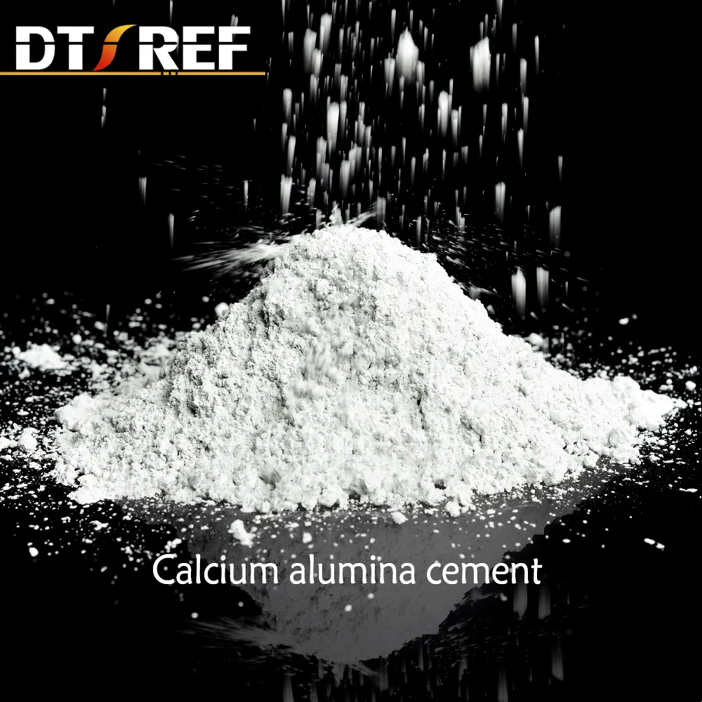 Ciment en vrac d'aluminate de calcium pur à bas prix de Kaifeng