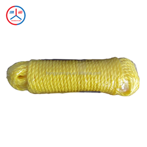 农业用高强度3股黄色聚丙烯和聚乙烯绞绳聚乙烯材料卷材包装 - Product Image 5