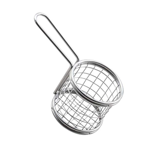 Patates kızartması Net Fry fritöz sepeti küçük yuvarlak Net mutfak pişirme araçları - Product Image 6