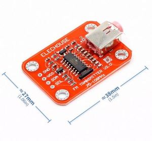 FM Sender Modul V 2,0 Digital FM Radio Modul Für Mikrofon Audio - Product Image 6