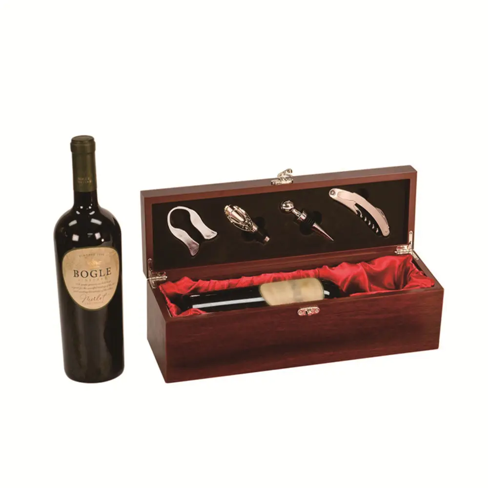Kunden spezifische Luxus-Holzkisten verpackung Holz geschenk Wein verpackungs box Holz geschenk boxen
