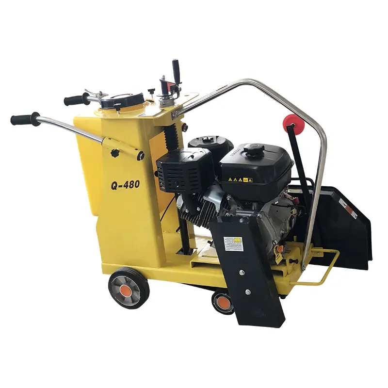 Gasoline engine walk behind concrete cutter 13HP asphalt road cutting machine road cutter