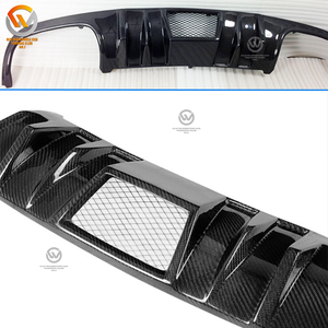 Difusor de parachoques trasero de fibra de carbono, aleta grande, Clase C, W204, C300, C350, DTM, 2008-2011 - Product Image 5