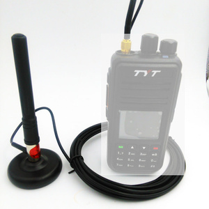 Mini Magnetic Base SURMEN <strong>K</strong>-800-SMA-F-F for Handheld Radio <strong>Small</strong> Antenna Mount for Two Way Radios - Product Image 3