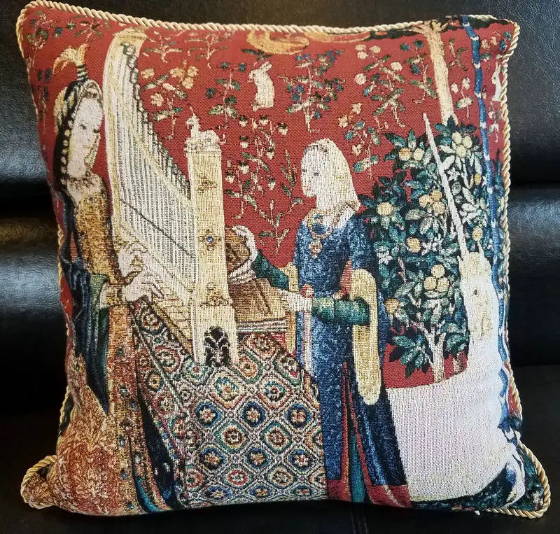 OEM จีนเบลเยียม Tapestry Cushion ขายส่งปรับแต่ง