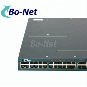 Orijinal WS-C3560X-48P-L ağ anahtarı 48 Port 10/100/1000 Ethernet PoE + bağlantı noktaları, <span class=keywords><strong>C3KX</strong></span>-<span class=keywords><strong>PWR</strong></span>-715WAC ile