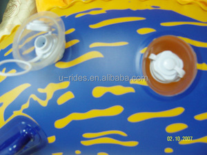 Konut tembel nehir için 42 inç 0.8mm saf PVC şişme su tüpü