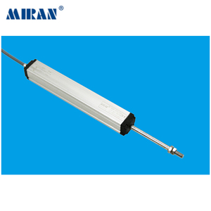 Sensor de desplazamiento del transductor resistivo de posición lineal MIRAN para medición de ángulo y posición lineal