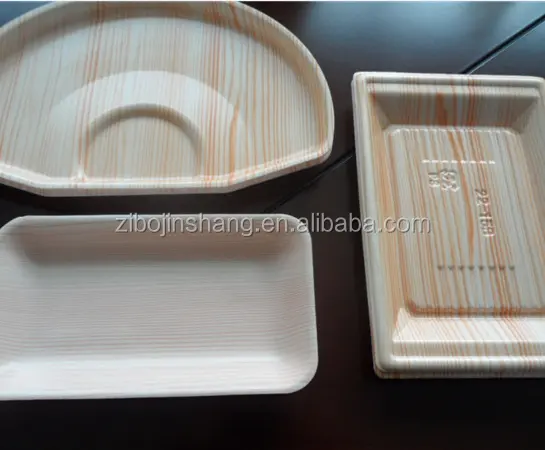 PS plastic disposable food grade frozen meat tray