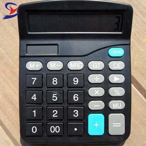 New Design 12 Digits Solar and Electric Black Style Multiple <strong>Functions</strong> Scientific Calculator With Button Battery - Product Image 4