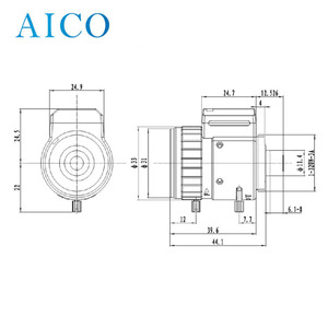 1/2.5&quot; Image Format 5mp 6-22mm F2.2 DC Aito Iris 6.0mm to <strong>22</strong> <strong>mm</strong> Cs Mount Security Cctv <strong>Camera</strong> Zoom Varifocal IR Corrected Lens - Product Image 2