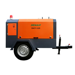 400 Cfm Diesel Portable Air Compressor for Sand Blasting