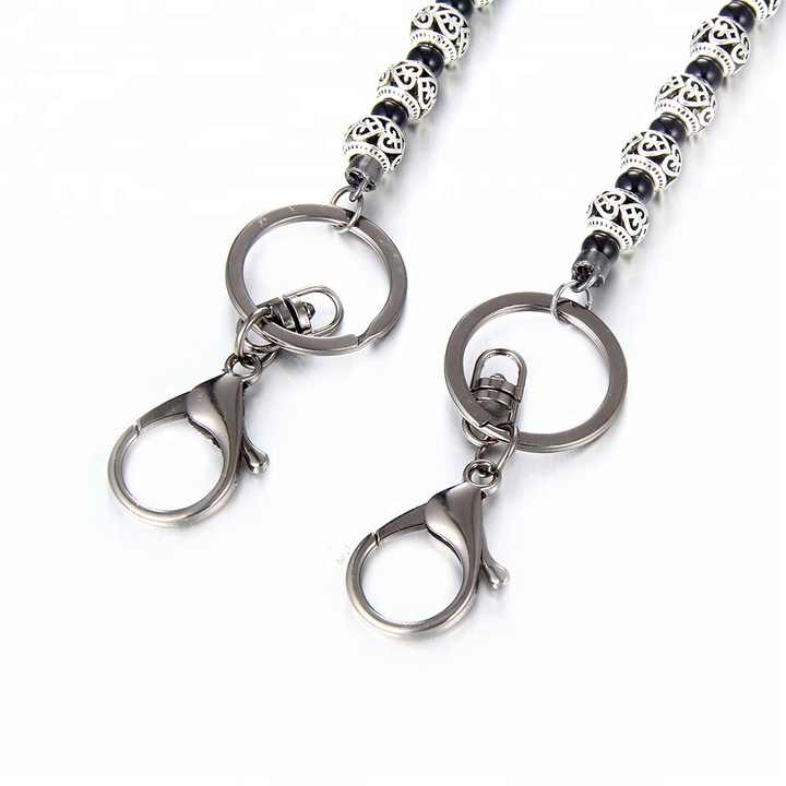 Heißer Verkauf Punk Hosen Hosen kette Brieftasche Keychain