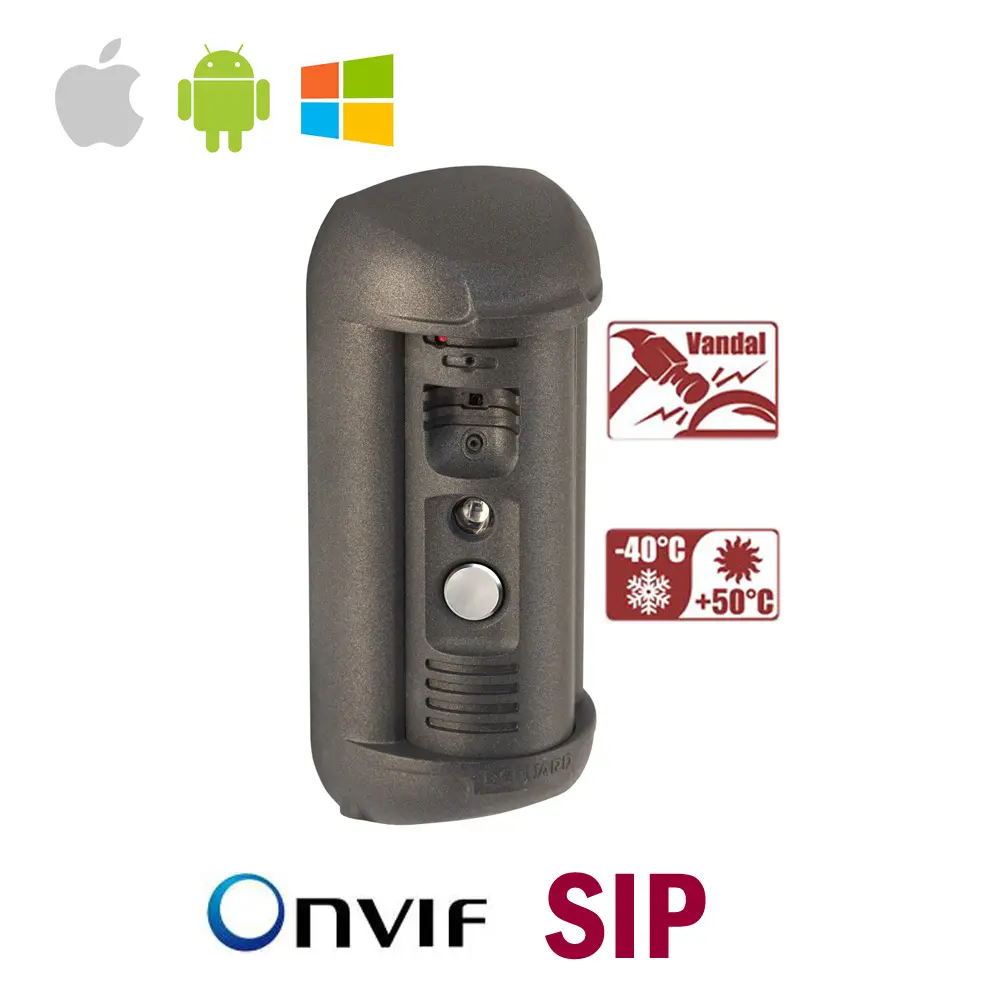 Intercomunicador de vídeo IP con detección de movimiento y reconocimiento facial, intercomunicador con dos vías, Aplicaciones Móviles, SIP