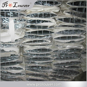 Vertically Aerofoil Sun Louvre、Aluminum Sun Louver
