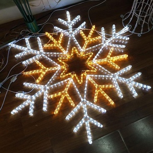 <strong>Led</strong> Christmas <strong>Snowflake</strong> Lights Warm White - Product Image 6