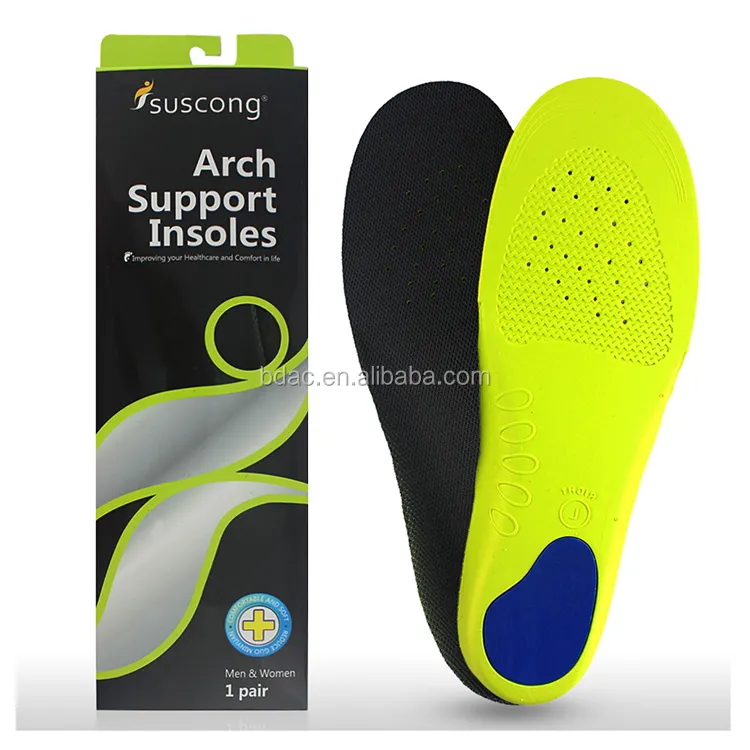 Factory wholesale Orthotic Shoes Insoles / shoe Arch Support Pad / Support Shoe Insoles
