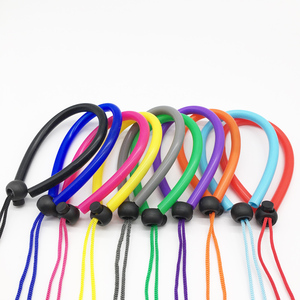 Multi color Scuba Diving Verstellbares Gummi Handgelenk Lanyard Free Diving Rope