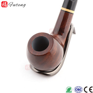 Yiwu Futeng – pipe à fumer en bois d'ébène, vente en gros, avec pipe à tabac en bois circulaire, pour fumer, personnalisée, nouvel arrivage - Product Image 3