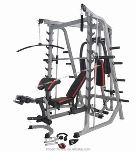 Squat Rack professionale <span class=keywords><strong>Multi</strong></span> funzionale attrezzature per il Fitness esercizio <span class=keywords><strong>Multi</strong></span>-funzionale Smith <span class=keywords><strong>Machine</strong></span>